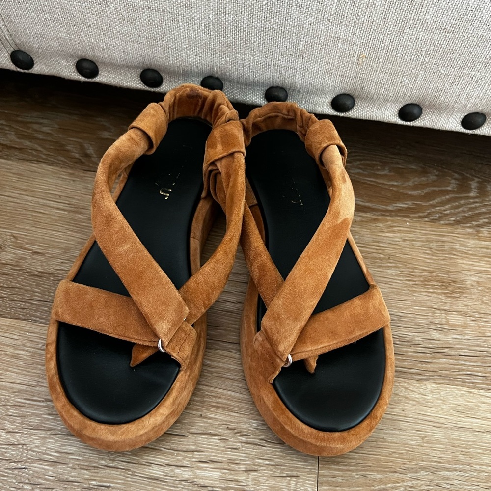Italeau Zanita Waterproof Suede Sandals